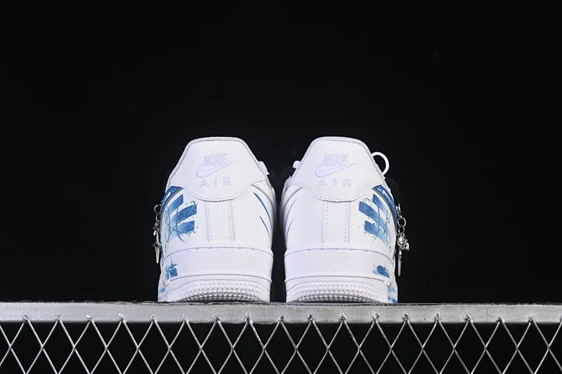 All categories Nk Air Force 1 Air Force series Nk Air Force 1 Low Air Force low-top Nike Air Force 1'07 Low "Pisces" Hand-painted graffiti twelve constellations series Pisces Air Force One low-top casual sneakers Constellation 219-320